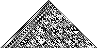Wolfram's Cellular Automaton number 30